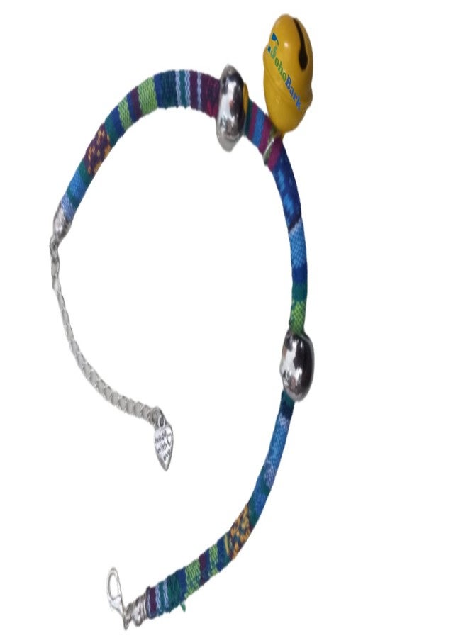 BohoBark Ethnic Style Dog Puppy Pet Cat Collar Necklace with Bell Decoration Purple| Pet Supplies | Dog Supplies | Collars Sky Blue - Image 4